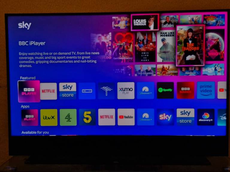 Sky glass tv