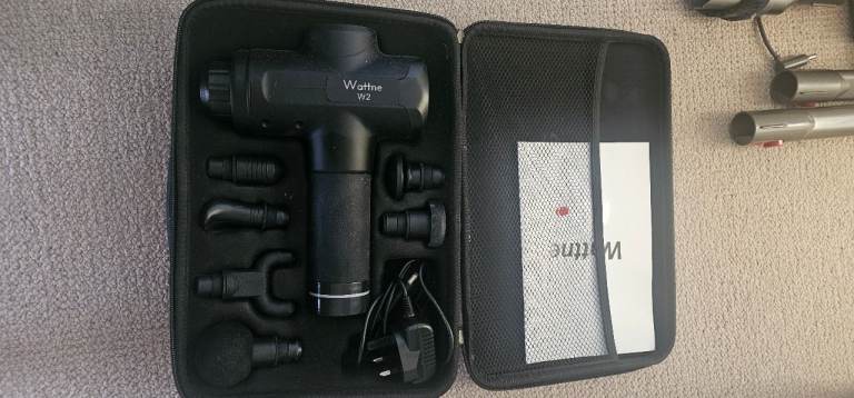 Wattne W2 Massage Gun with Case and Attachments