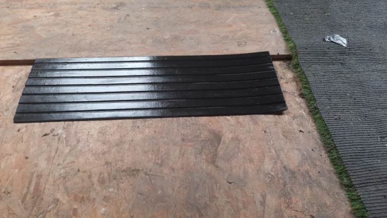 Brand new rubber ramp
