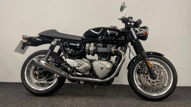 TRIUMPH THRUXTON 1200 ** MOT NOV 2026 - VANCE HINES - RIDER MODES ** 