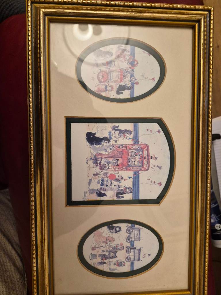 SEASIDE by the famous painter Diane Elson signed by the painter