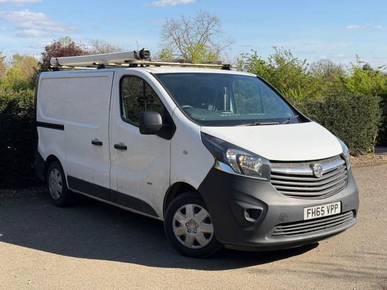 2016 VAUXHALL VIVARO 1.6 DIESEL 2900 ECOFLEX SWB TWIN SIDE DOORS NO VAT EURO 5 ROOFRACK HPI CLEAR