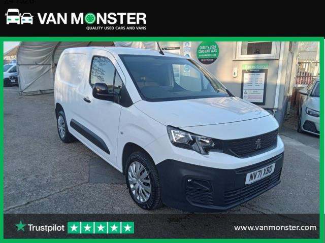 2022 Peugeot Partner 1000 1.5 BlueHDi 100 Professional Prem Van [6 Spd] PANEL VAN DIESEL Manual