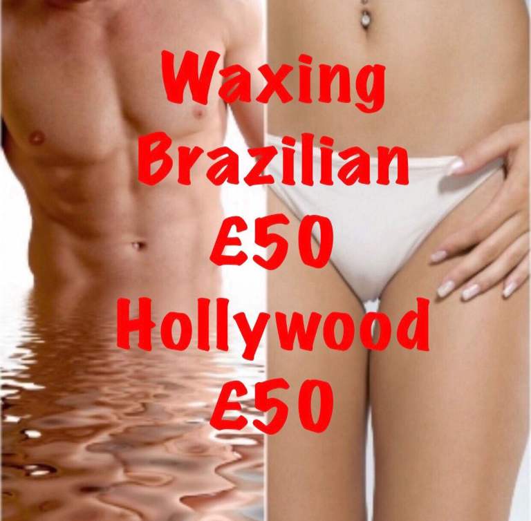 RELAX and ENJOY! Brazilian Waxing and 1hour Massage £100