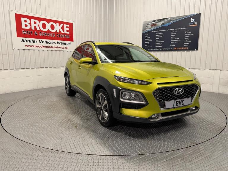 2019 Hyundai KONA 1.0 T-GDi Premium Euro 6 (s/s) 5dr HATCHBACK Petrol Manual