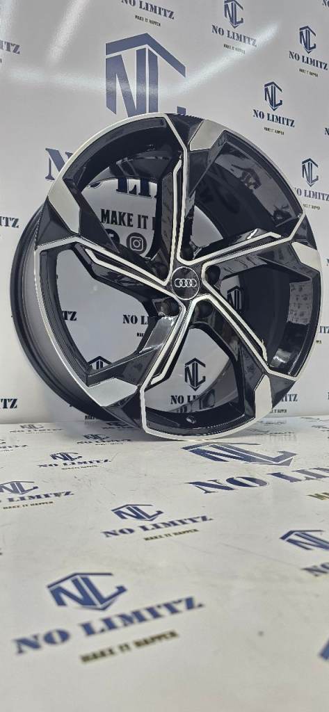BRAND NEW AUDI 20" A4 A5 A6 S3 S4 S5 S6 RS6 RS7 STYLE ALLOY WHEELS 5x112 DIAMOND CUT