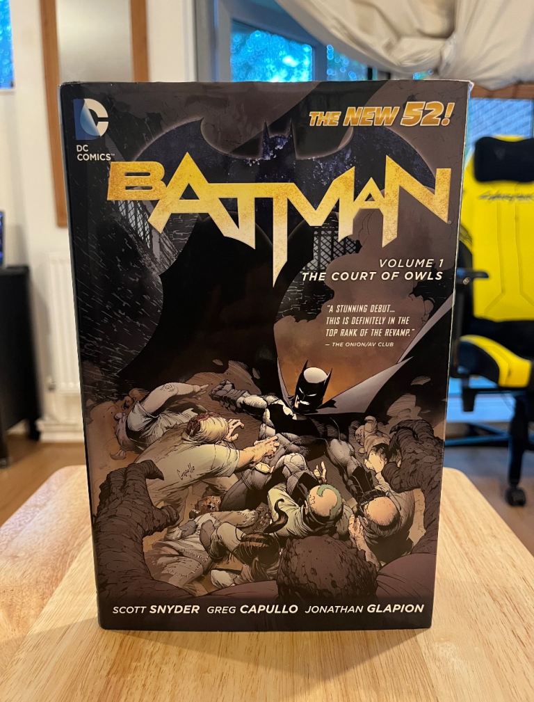 DC COMICS / NEW 52 - BATMAN COURT OF OWLS HARDCOVER COMIC GRAPHIC NOVEL FIRST PRINT