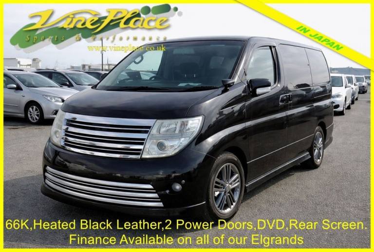 2008 Nissan Elgrand 3.5 Rider Black Leather Edition,Auto/ 8 Seats MPV Petrol Automatic