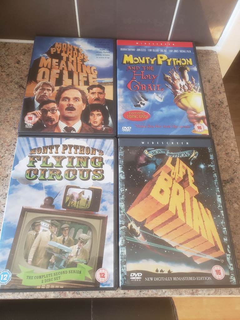 MONTY PYTHON DVDS