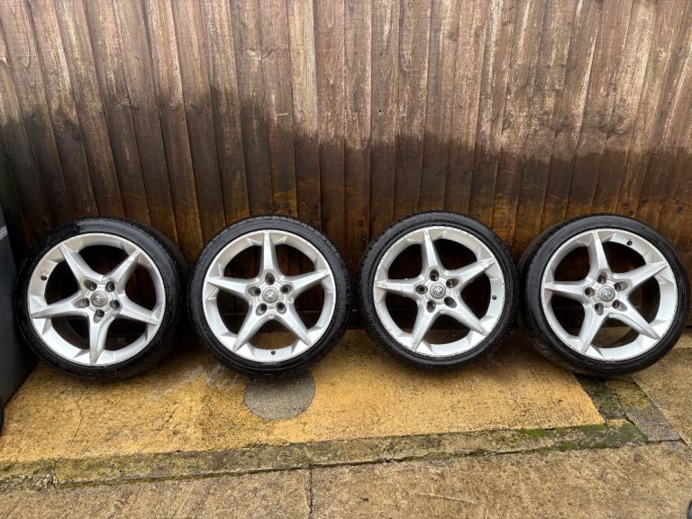18” Vauxhall Astra Zafira Vectra Penta Saab 93 95 Alloy Wheels 5x110