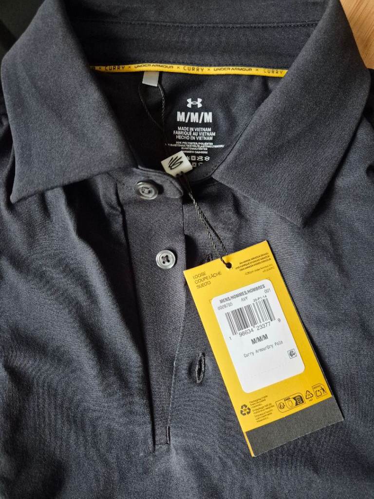 Under Armour Curry ArmourDry Polo Shirt - Brand New & Unworn