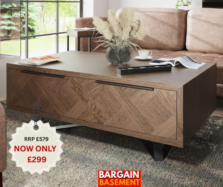 Large Coffee Table with Drawer