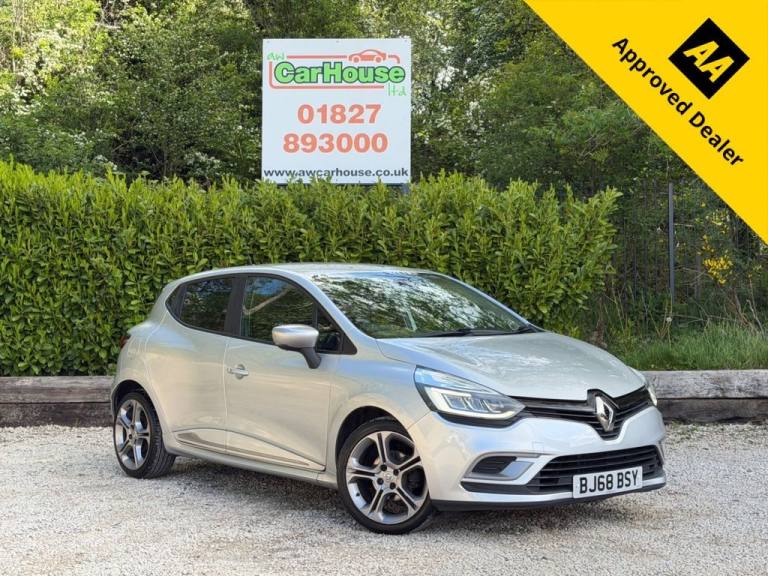 2018 68 RENAULT CLIO 1.5 DCI GT LINE HATCHBACK 5DR DIESEL MANUAL EURO 6 (S/S)