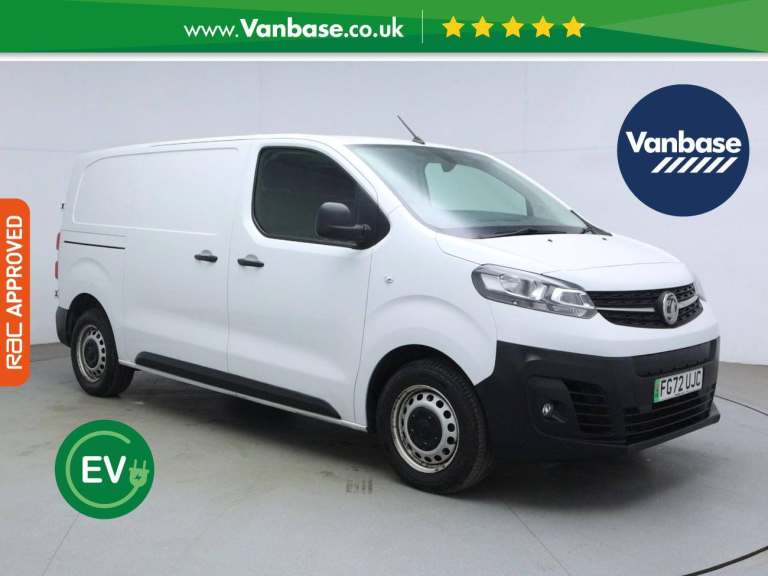 2022 Vauxhall Vivaro Electric 3100 50kWh Dynamic Panel Van 6dr Electric Auto L1 H1 (7.4kW Charger...
