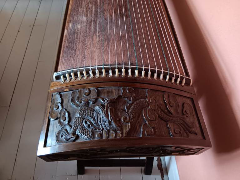 Beautiful Ornate Chinese Guzheng 