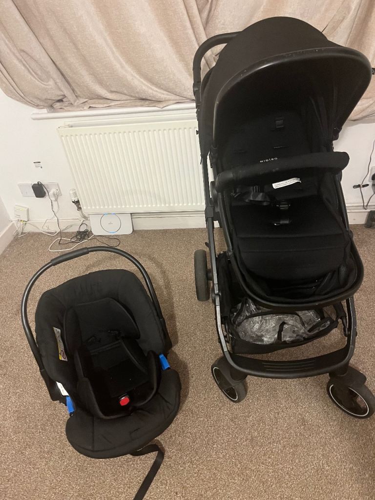 Pram and a car seat set