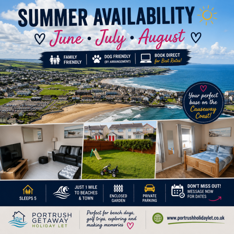 Self catering rental in Portrush 