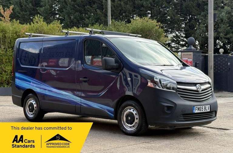 2016 Vauxhall Vivaro 2700 1.6CDTI 90PS ecoFLEX H1 Van PANEL VAN DIESEL Manual