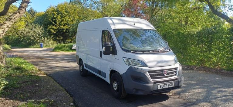 2017 Fiat Ducato Ex bt workshop van 112k 2 seats ideal camper new timing belt finance  PANEL VAN ...
