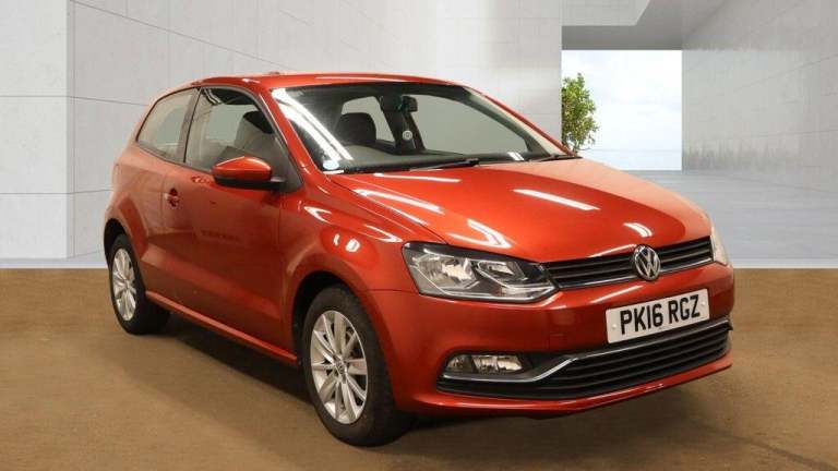 2016 Volkswagen Polo 1.0 BlueMotion Tech SE Euro 6 (s/s) 3dr HATCHBACK Petrol Manual