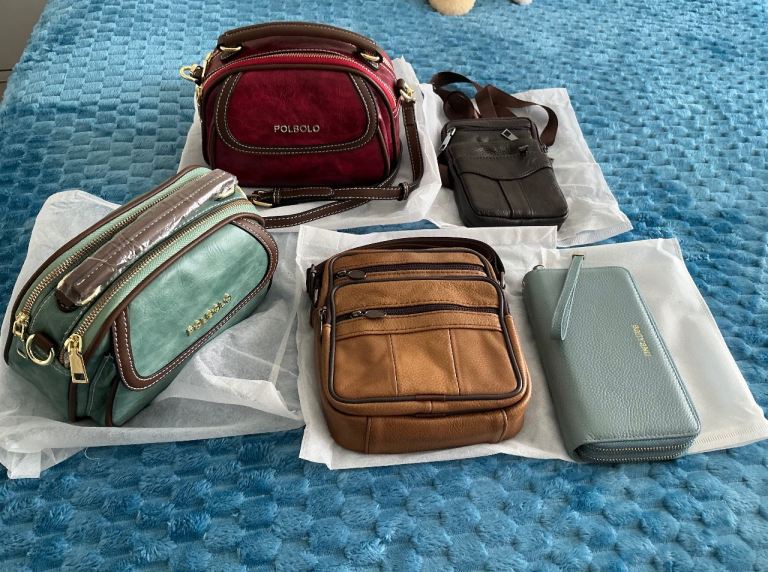 POLBOLO Handbags and Wallets - New, Various Colours