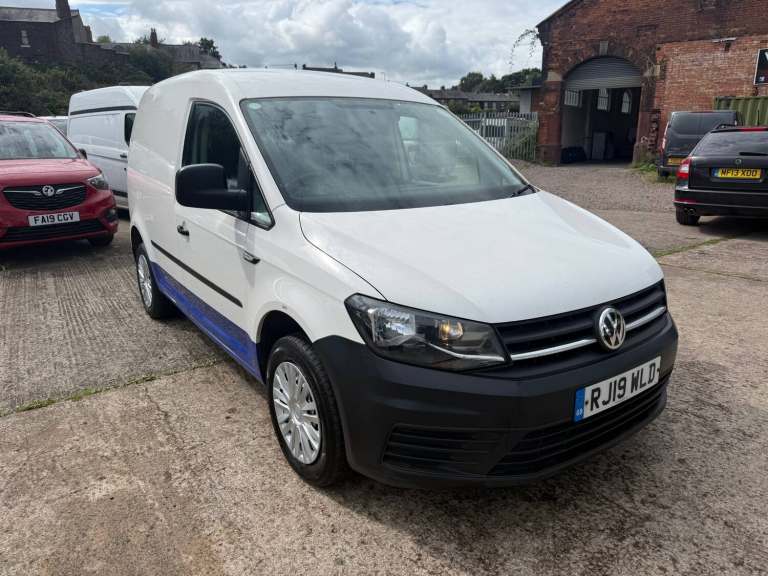 2019 19 VOLKSWAGEN CADDY 2.0 102BHP SWB SAT NAV AIRCON  EX LEASE