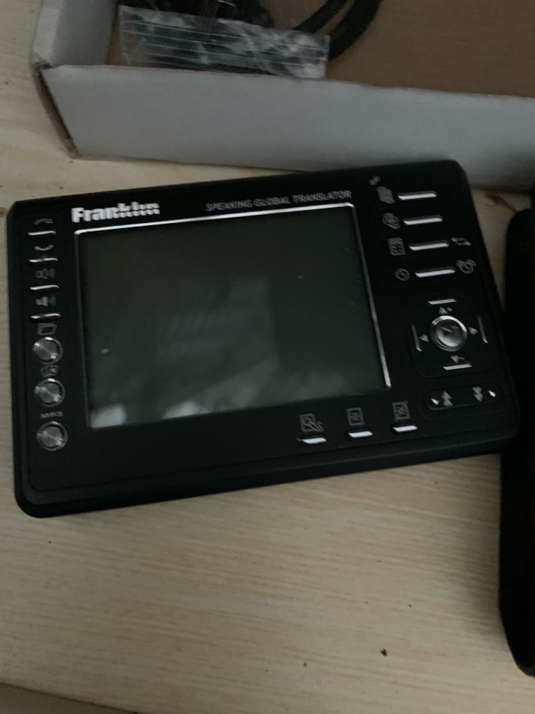 Franklin speaking global language translator