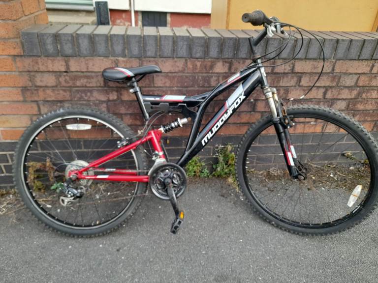 Muddyfox Mountain Bike - Black/Red, Good Condition