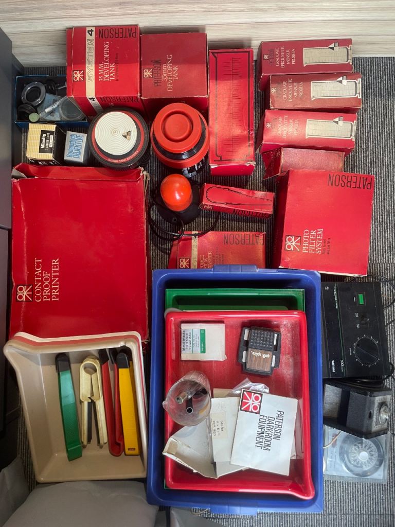 film developing equipment (negotiable)