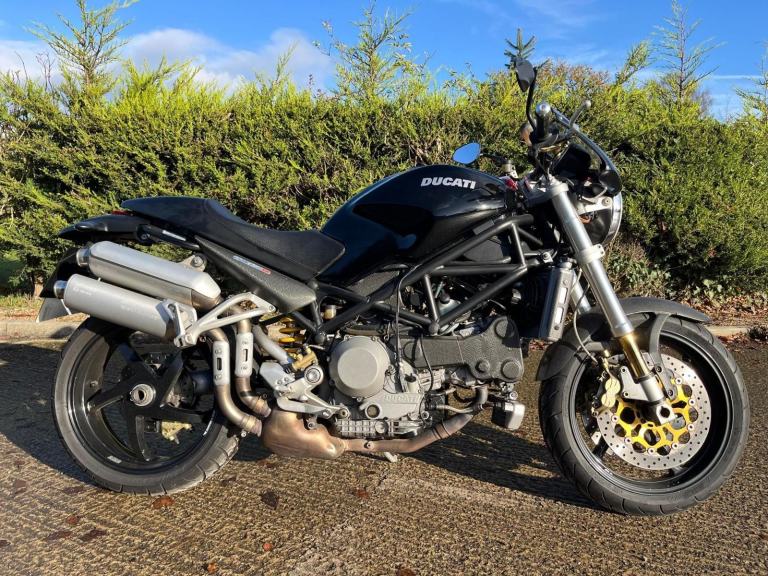 2004 04 DUCATI S4R MONSTER 1000 CLASSIC NAKED 996 S4 R BLACK 11k MILES ONLY
