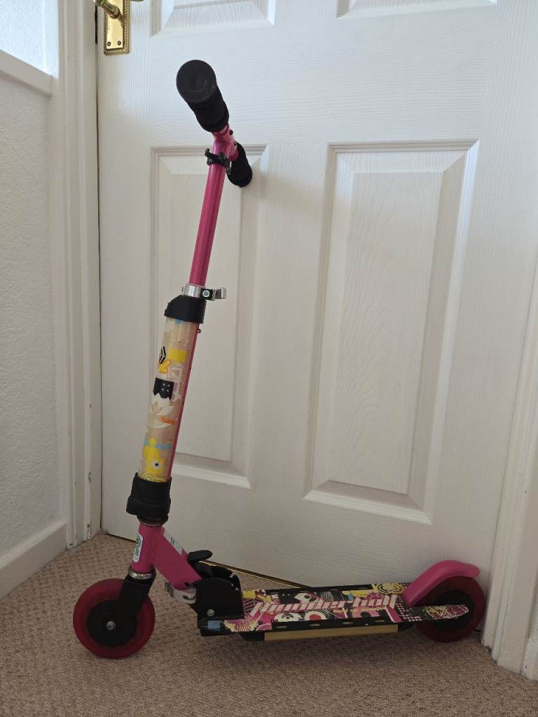 Rexco Thunderbolt Folding Scooter, see photos showing good condition.