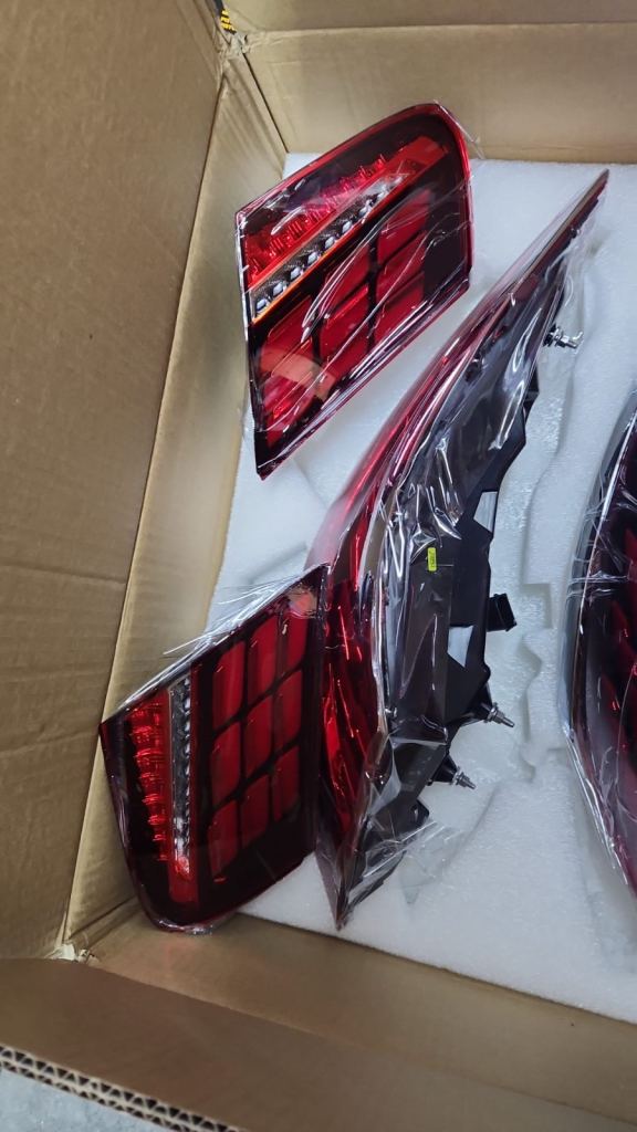 Mercedes s class coupe car lights 