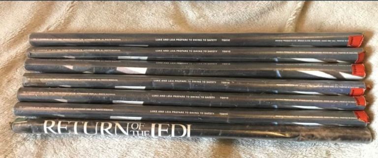 8 unopened return of the Jedi posters from 1983 open to offers 
