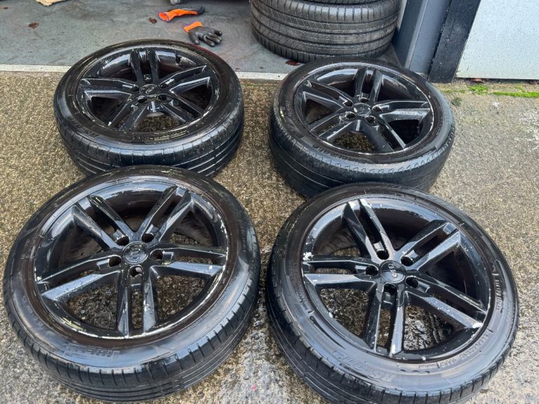 x4 18” inch genuine audi alloys wheels 5x112 a4 a6 vw caddy a5 