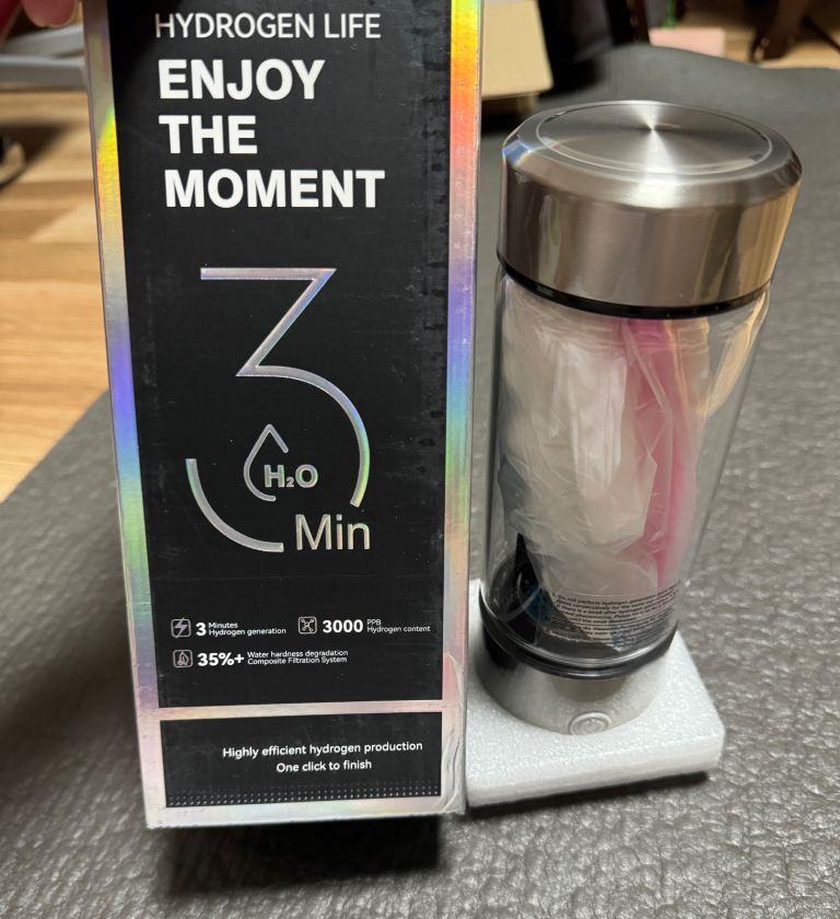 Upgraded hydrogen water new in box