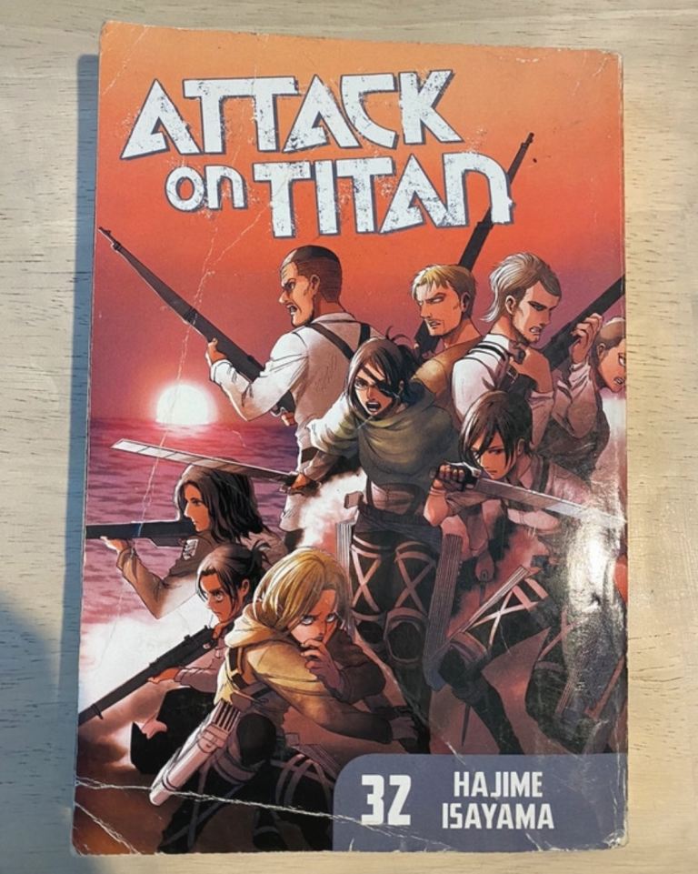 Manga Attack of Titan Volume 32 
