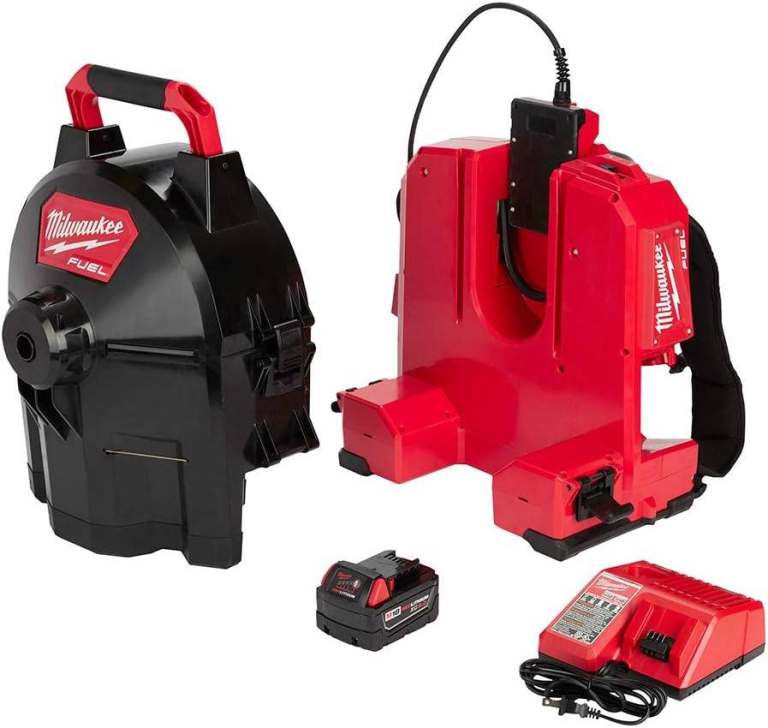 "SWAP' Milwaukee 2775-211 M18 Fuel Switch Pack Sectional Drum System Drain Cleaner rrp £1500 'swap"