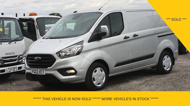 2022 Ford Transit Custom 320 TREND L1 SWB IN SILVER,AIR CONDITIONING,PARKING SENSORS AND MORE Pan...