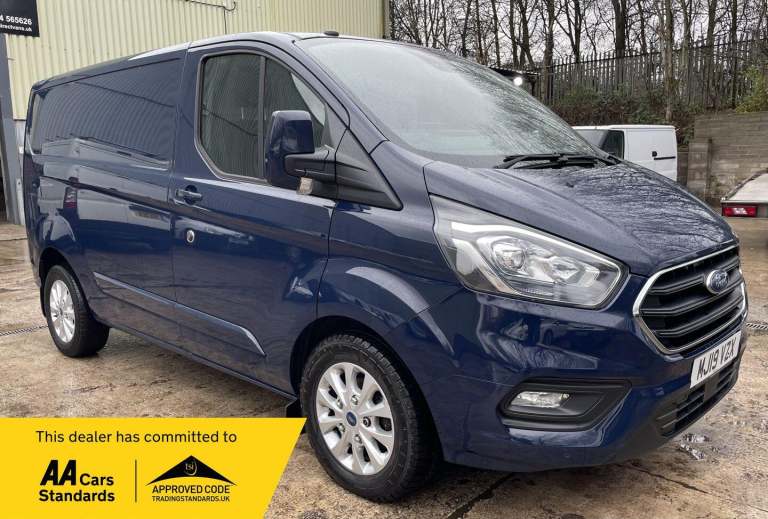 2019 Ford Transit Custom 2.0 EcoBlue 130ps Low Roof Limited Van Auto PANEL VAN DIESEL Automatic