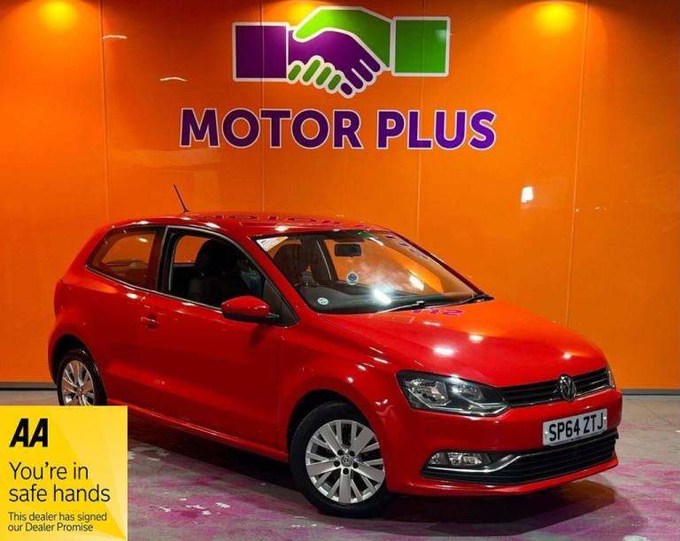 2014 64 VOLKSWAGEN POLO 1.0 BLUEMOTION TECH SE HATCHBACK 3DR PETROL MANUAL EURO 