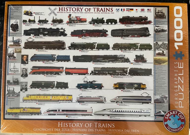 Train jigsaw 