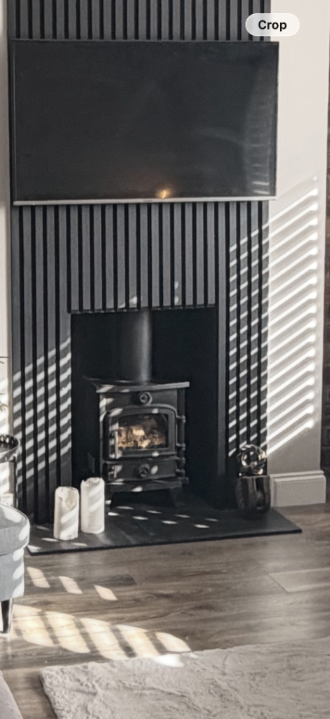 Indoor wood burner