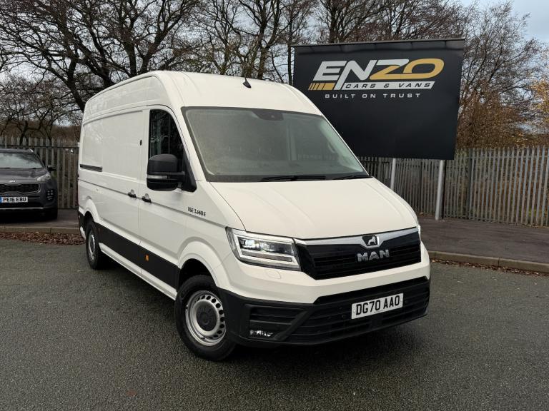 2020 70 REG MAN eTGE 3.140 ELECTRIC L1H2 HIGH ROOF VAN ULEZ
