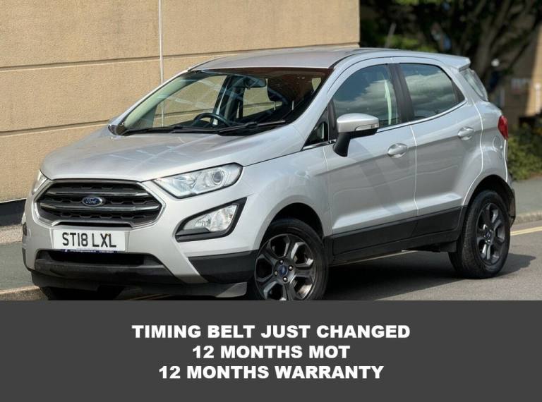 2018 Ford Ecosport 1.0T EcoBoost Zetec SUV 5dr Petrol Manual Euro 6 (s/s) (125 ps) HATCHBACK Petr...