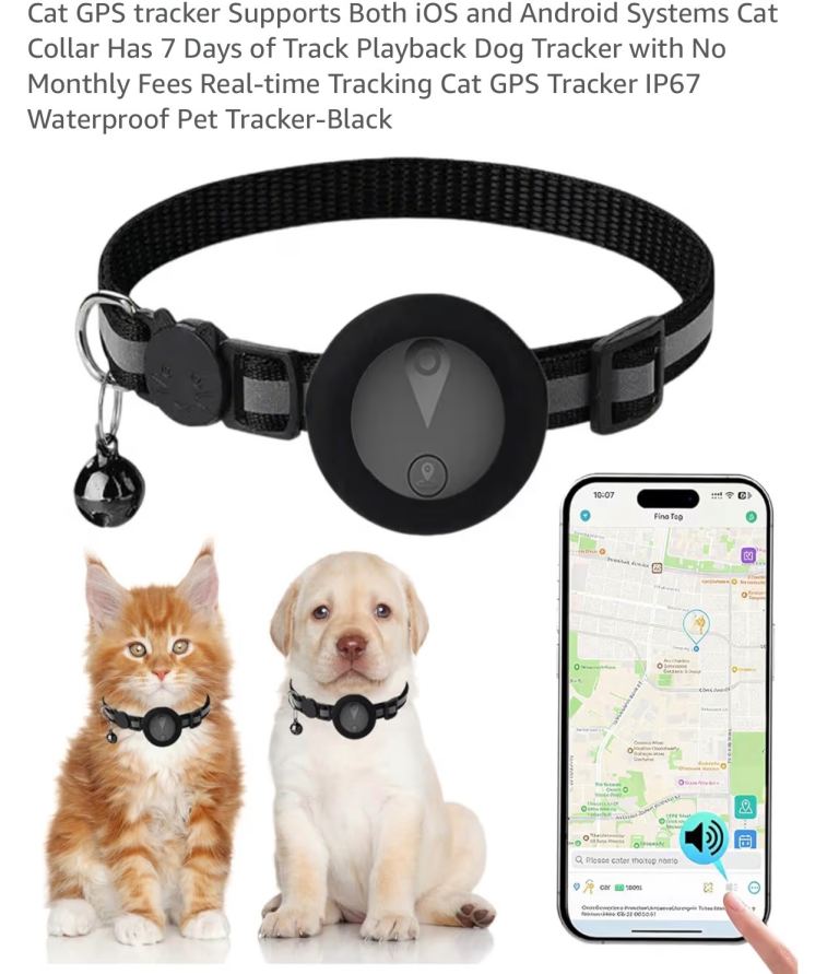 Brand new Cat GPS tracker Supports Both iOS