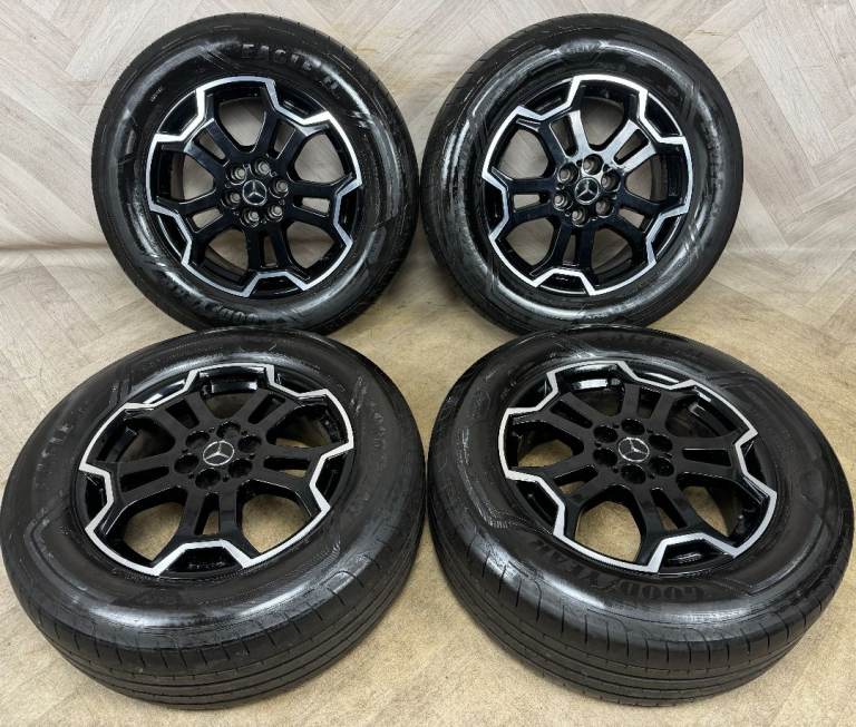 18'' GENUINE MERCEDES X CLASS ALLOY WHEELS ALLOYS TYRES NISSAN NAVARA PICKUP 6X114.3