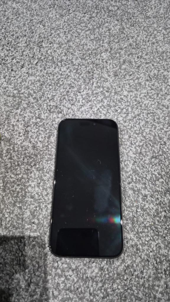 iPhone 15 pro black 