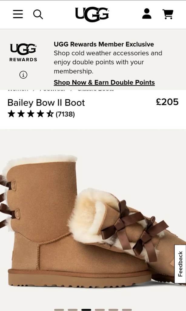 image for Ugg boots, Bailey Bow ll
