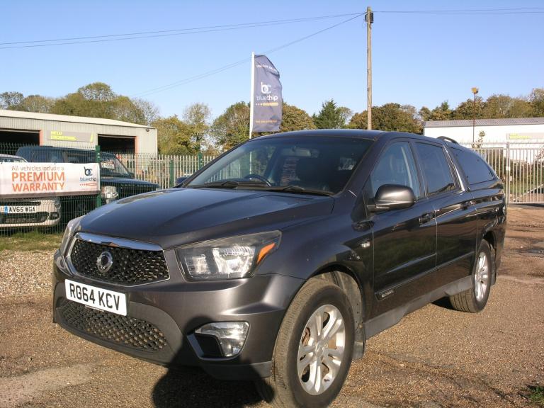 2014 Ssangyong Korando Sports Pick Up EX 5dr Auto 4WD NO VAT PICK UP Diesel Automatic