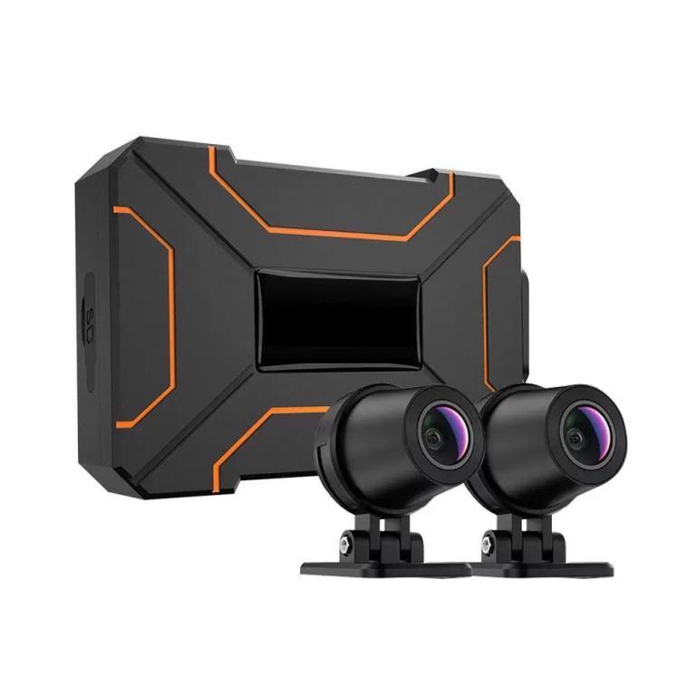 Motorbike Front & Rear Recording Cameras 
